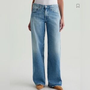 AG Adria Jean low rise wide leg size 26